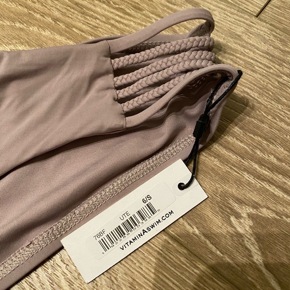 NWT Vitamin A Jayduh Braid Bikini Bottom - Picture 3 of 3